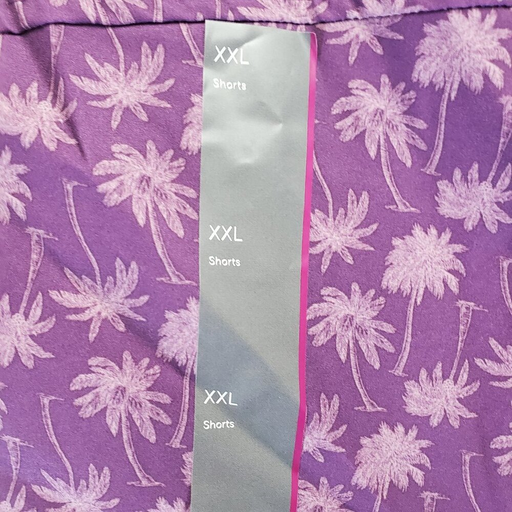 All In Motion Shorts Mens XXL Purple Resort Style Recycled Polyester Blend *NWT* - Picture 11 of 12
